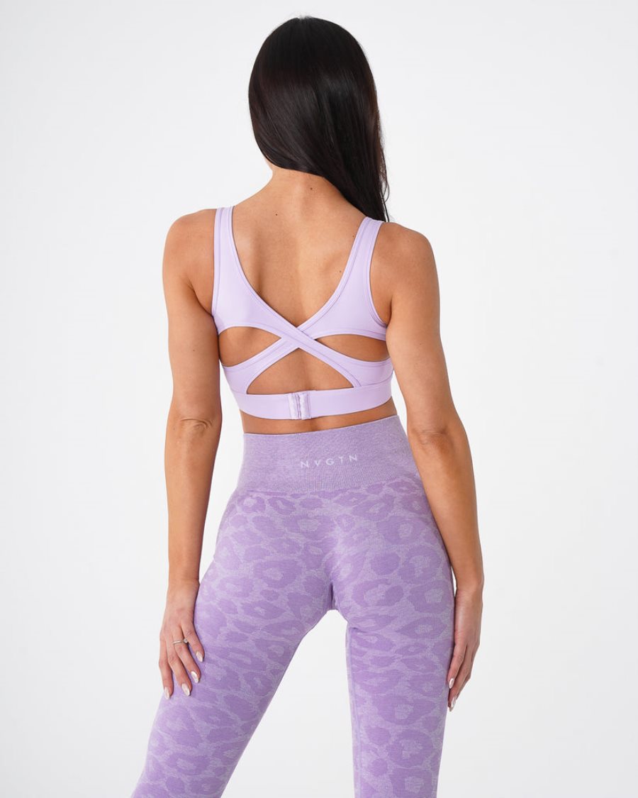 NVGTN Allure Sport Bh Damen Lila Österreich | 346c2w86