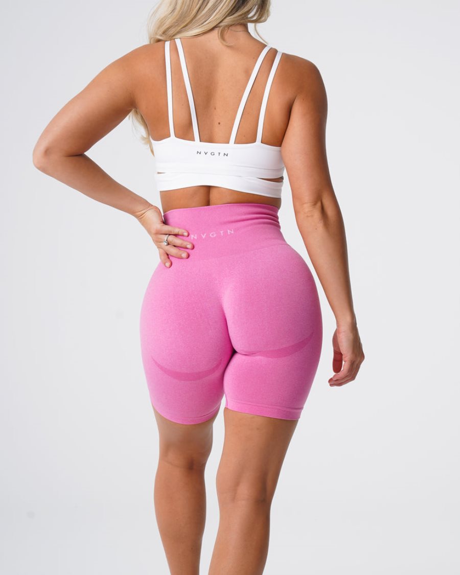 NVGTN Biker Kurze Hose Damen Rosa Österreich | eaFxR8kn