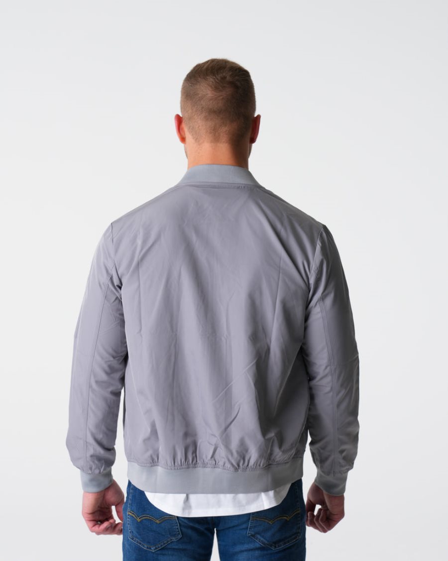 NVGTN Bomber Jacke Herren Grau Österreich | NkrY62ZH