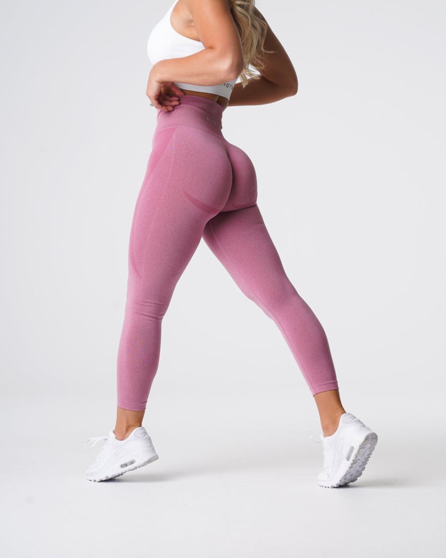 NVGTN Contour Seamless Leggings Damen Rosa Österreich | 5w4gdii7