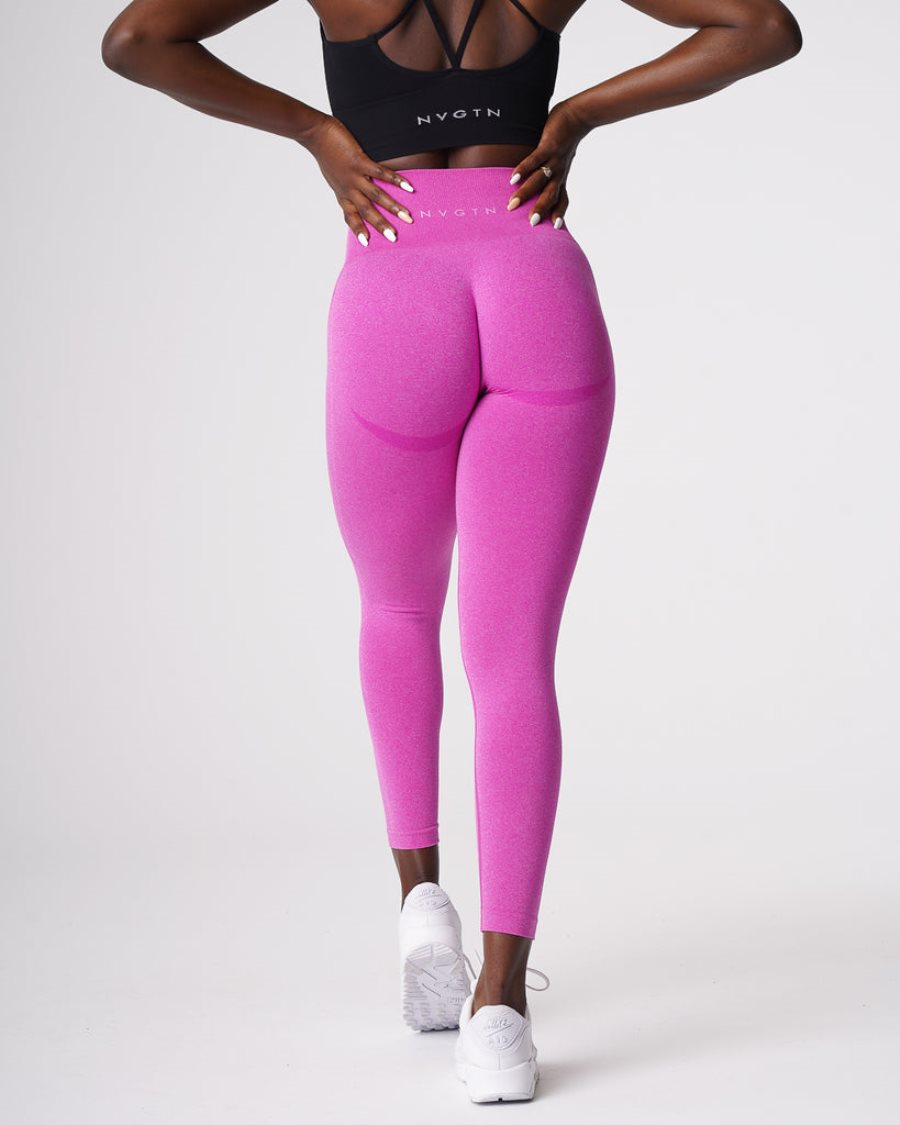 NVGTN Contour Seamless Leggings Damen Rosa Österreich | zoCWb20K