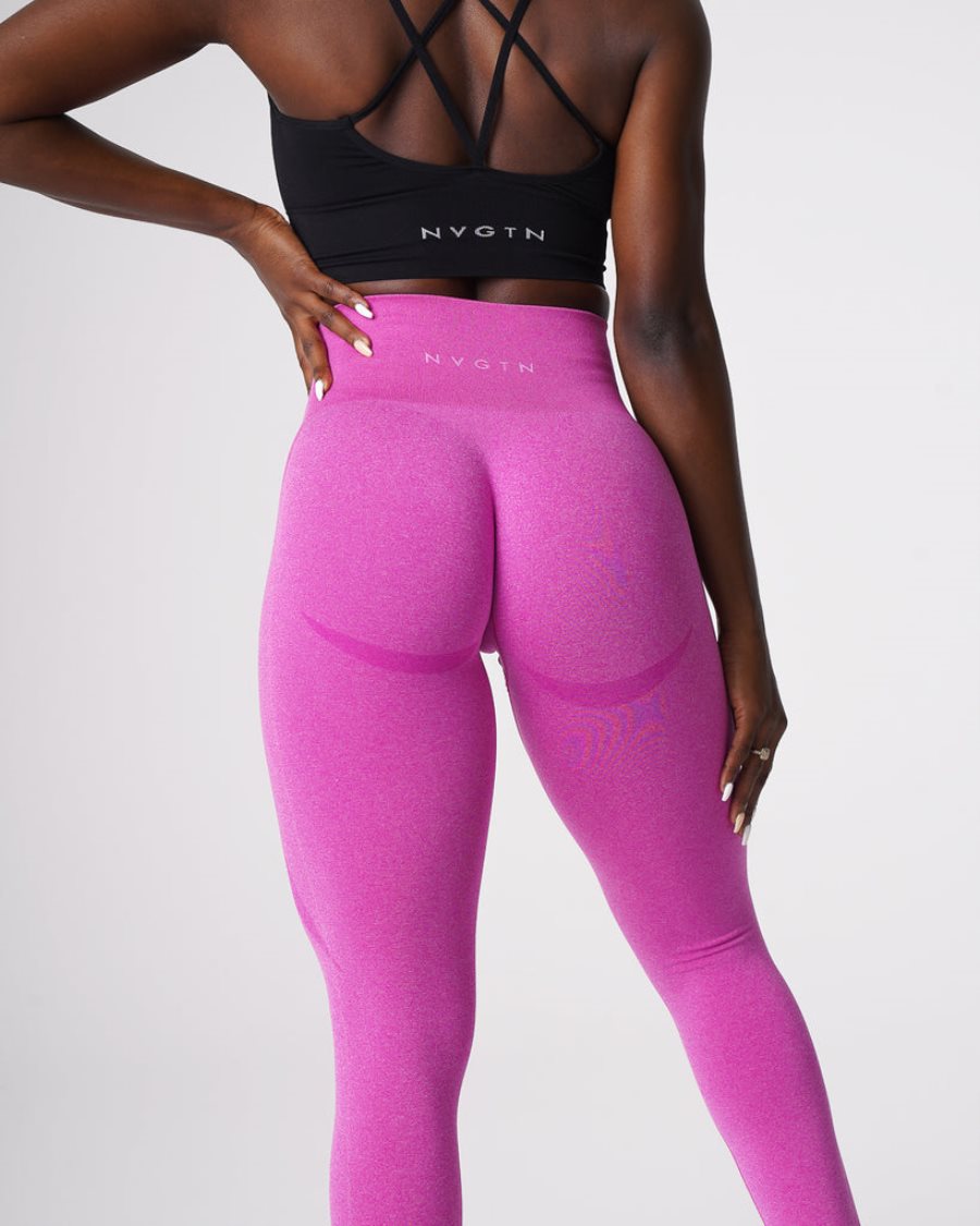 NVGTN Contour Seamless Leggings Damen Rosa Österreich | zoCWb20K