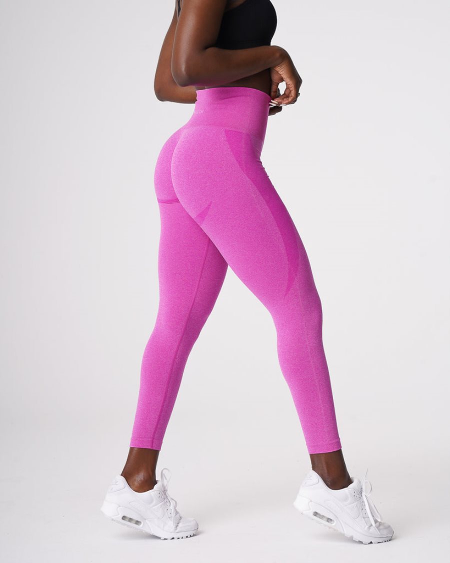 NVGTN Contour Seamless Leggings Damen Rosa Österreich | zoCWb20K