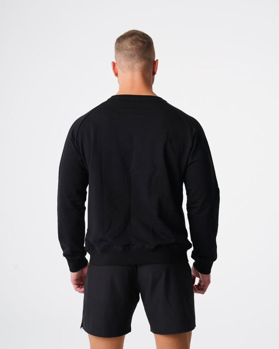 NVGTN Crew Neck Sweatshirts Herren Schwarz Österreich | myIgMB5a