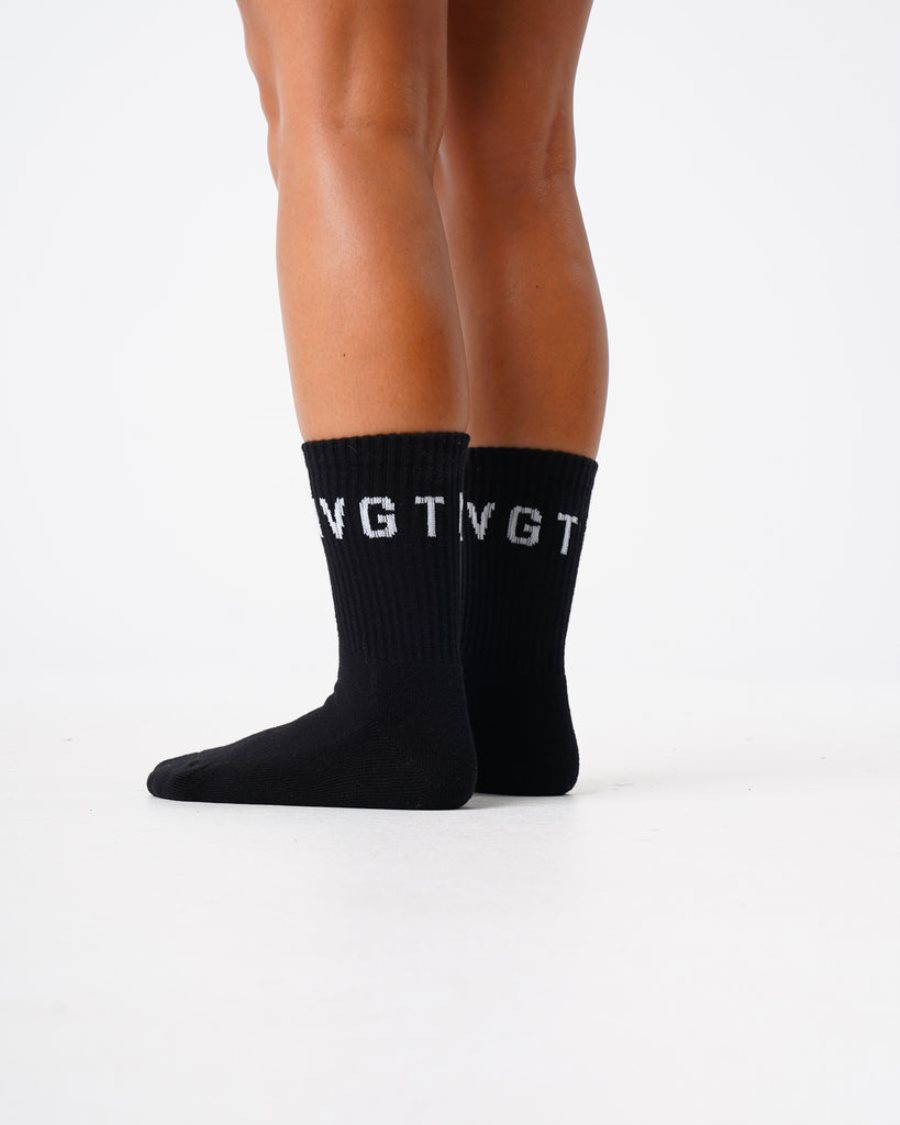 NVGTN Crew Socks Accessoires Damen Schwarz Österreich | qakdloF6