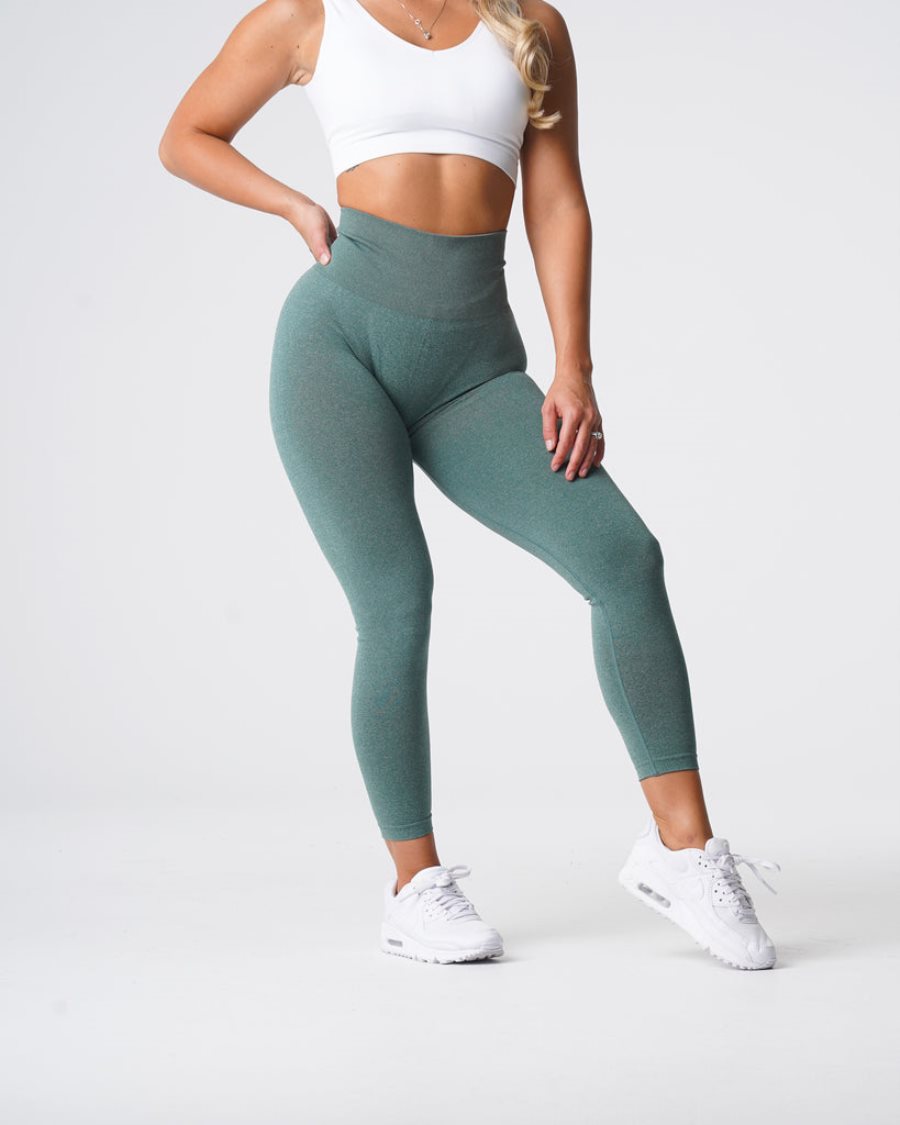 NVGTN Curve Seamless Leggings Damen Grün Österreich | yyOgkZYQ