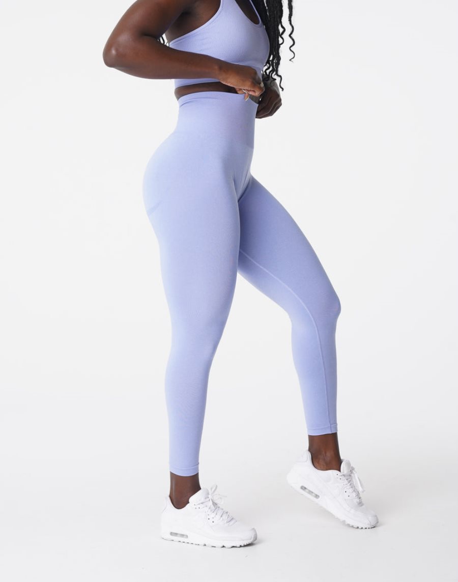 NVGTN Curve Seamless Leggings Damen Helllila Österreich | JD5xXlbG