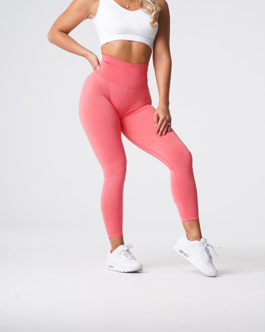 NVGTN Curve Seamless Leggings Damen Koralle Österreich | qdy8YKB4