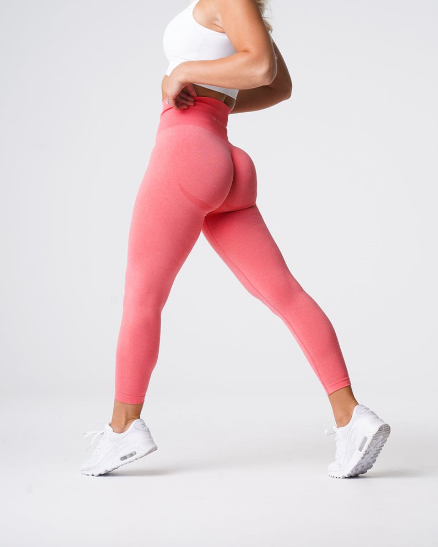 NVGTN Curve Seamless Leggings Damen Koralle Österreich | qdy8YKB4