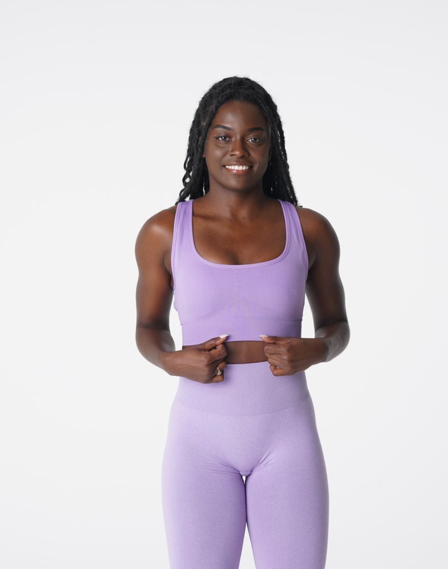 NVGTN Eclipse Seamless Sport Bh Damen Lila Österreich | Isgk1iNu