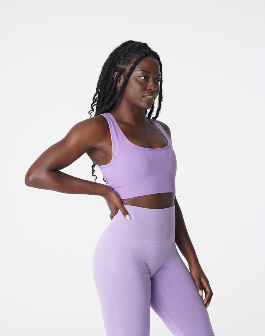 NVGTN Eclipse Seamless Sport Bh Damen Lila Österreich | Isgk1iNu