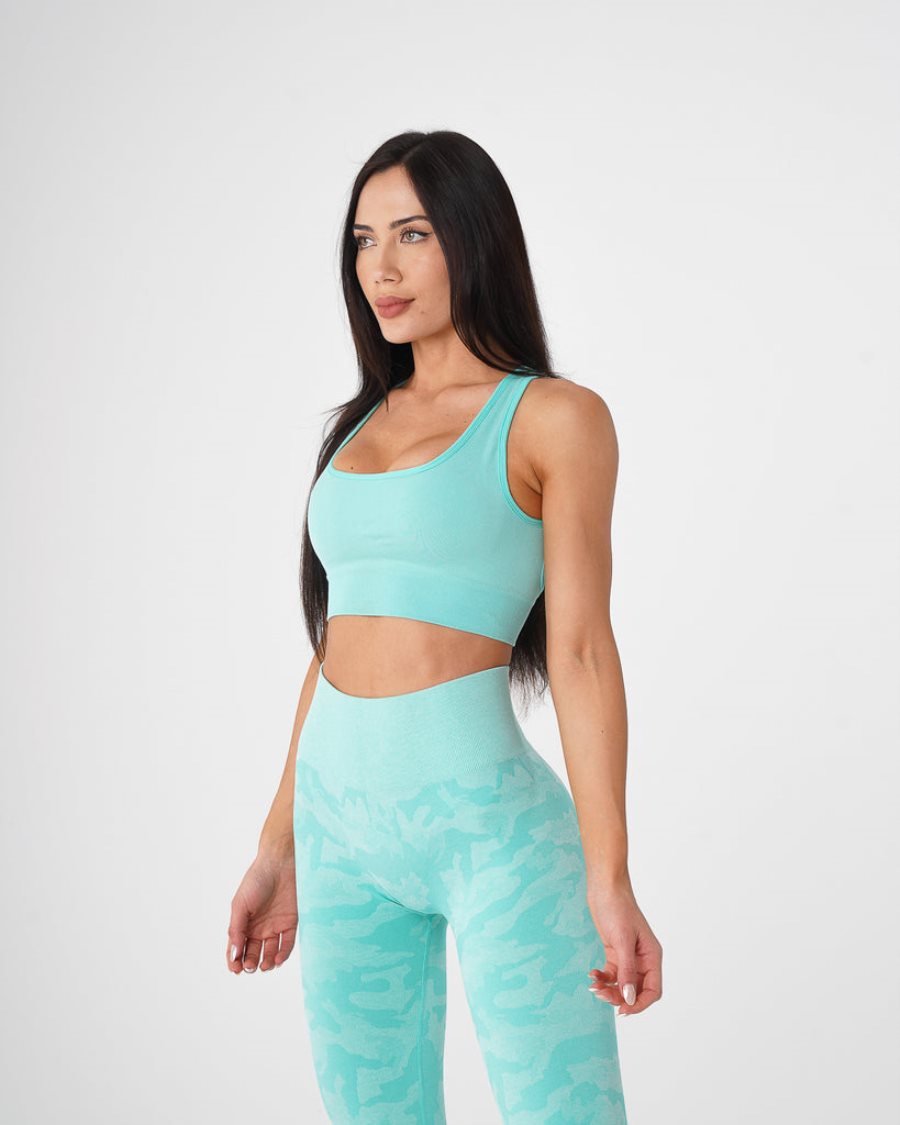 NVGTN Eclipse Seamless Sport Bh Damen Mintfarben Österreich | XKHjhuzX