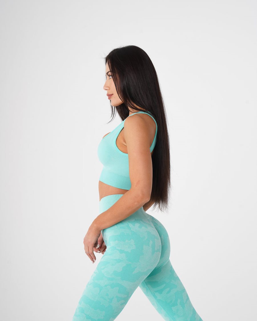 NVGTN Eclipse Seamless Sport Bh Damen Mintfarben Österreich | XKHjhuzX