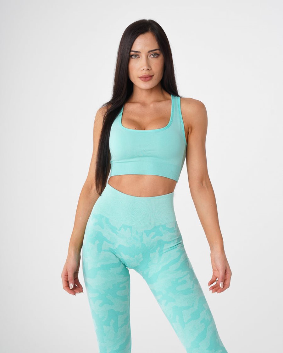 NVGTN Eclipse Seamless Sport Bh Damen Mintfarben Österreich | XKHjhuzX