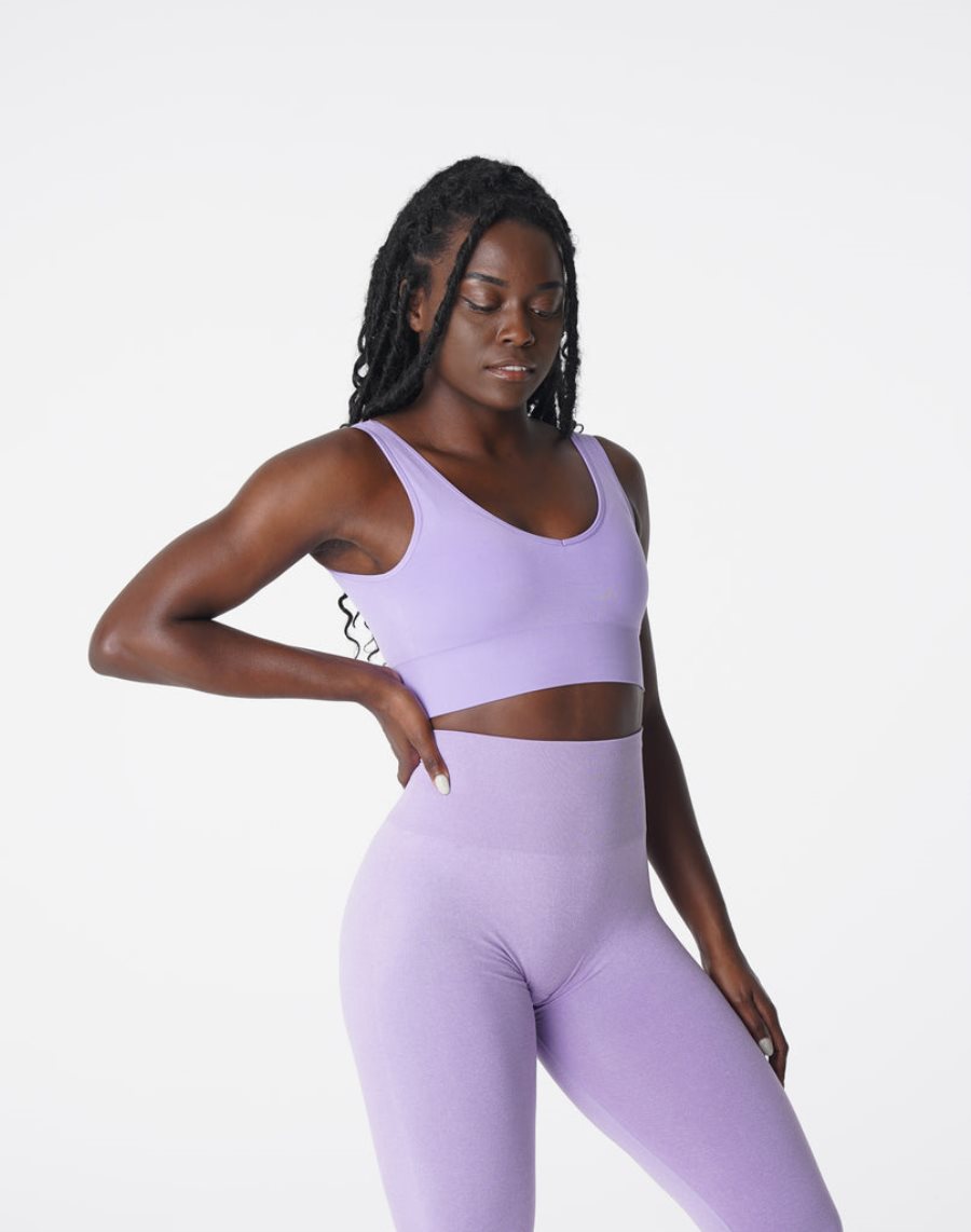 NVGTN Elevate Seamless Sport Bh Damen Lila Österreich | z7smCQGn