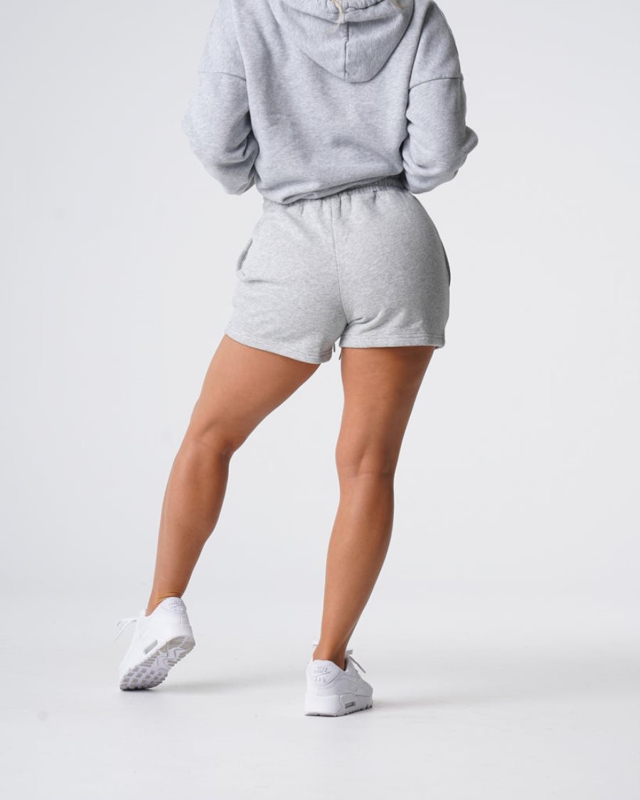 NVGTN Essential Lounge Kurze Hose Damen Grau Österreich | QiAcUlcT