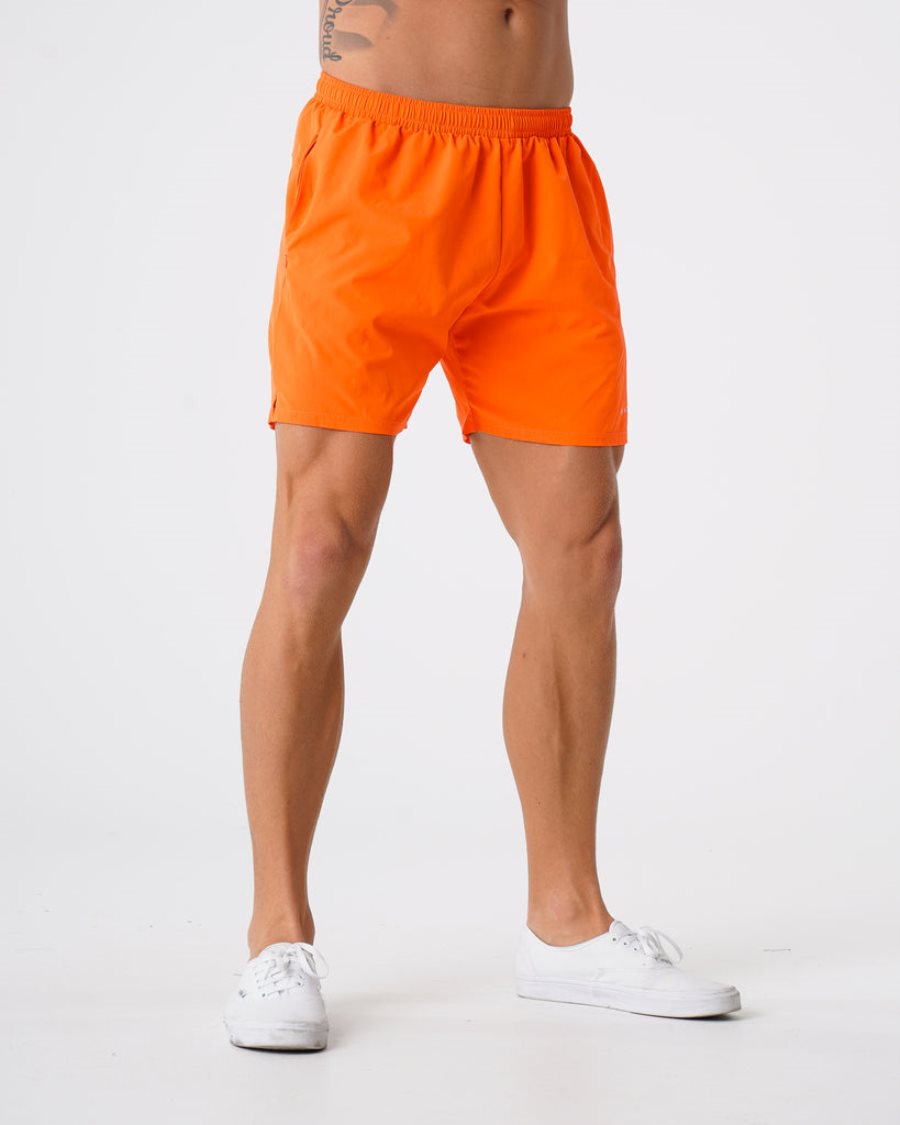 NVGTN Flex Kurze Hose Herren Orange Österreich | 8ymjtUYC