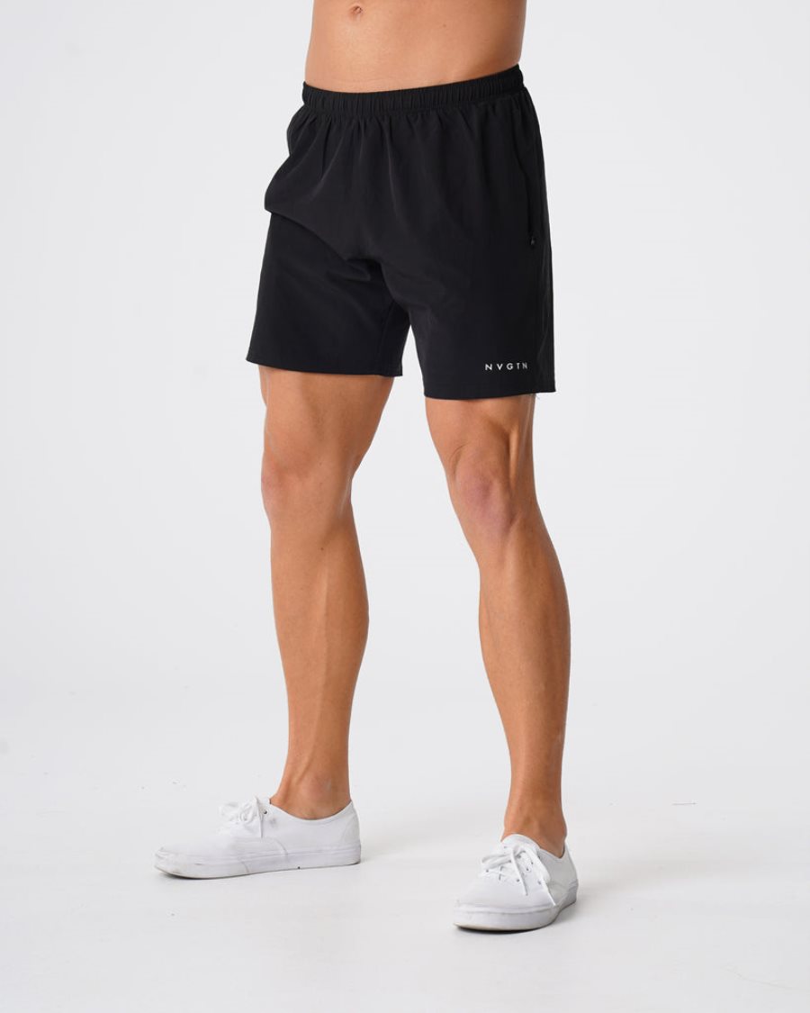 NVGTN Flex Kurze Hose Herren Schwarz Österreich | TFxOpi3M