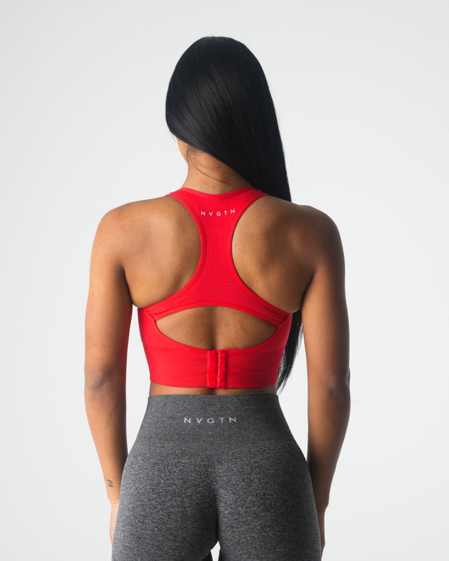 NVGTN Ignite Seamless Sport Bh Damen Rot Österreich | NBz4oXVe