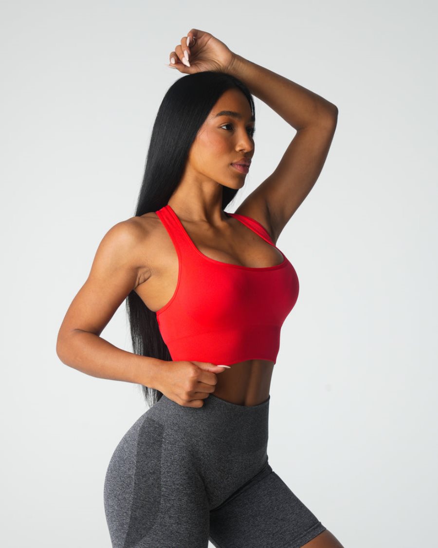 NVGTN Ignite Seamless Sport Bh Damen Rot Österreich | NBz4oXVe