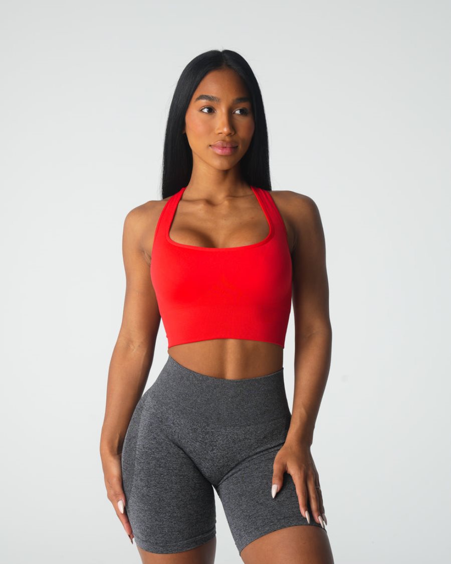 NVGTN Ignite Seamless Sport Bh Damen Rot Österreich | NBz4oXVe