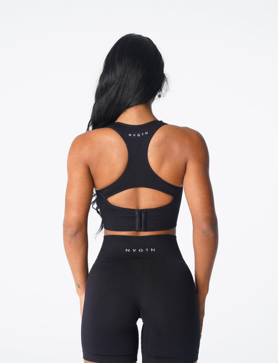 NVGTN Ignite Seamless Sport Bh Damen Schwarz Österreich | vuv5xeH3