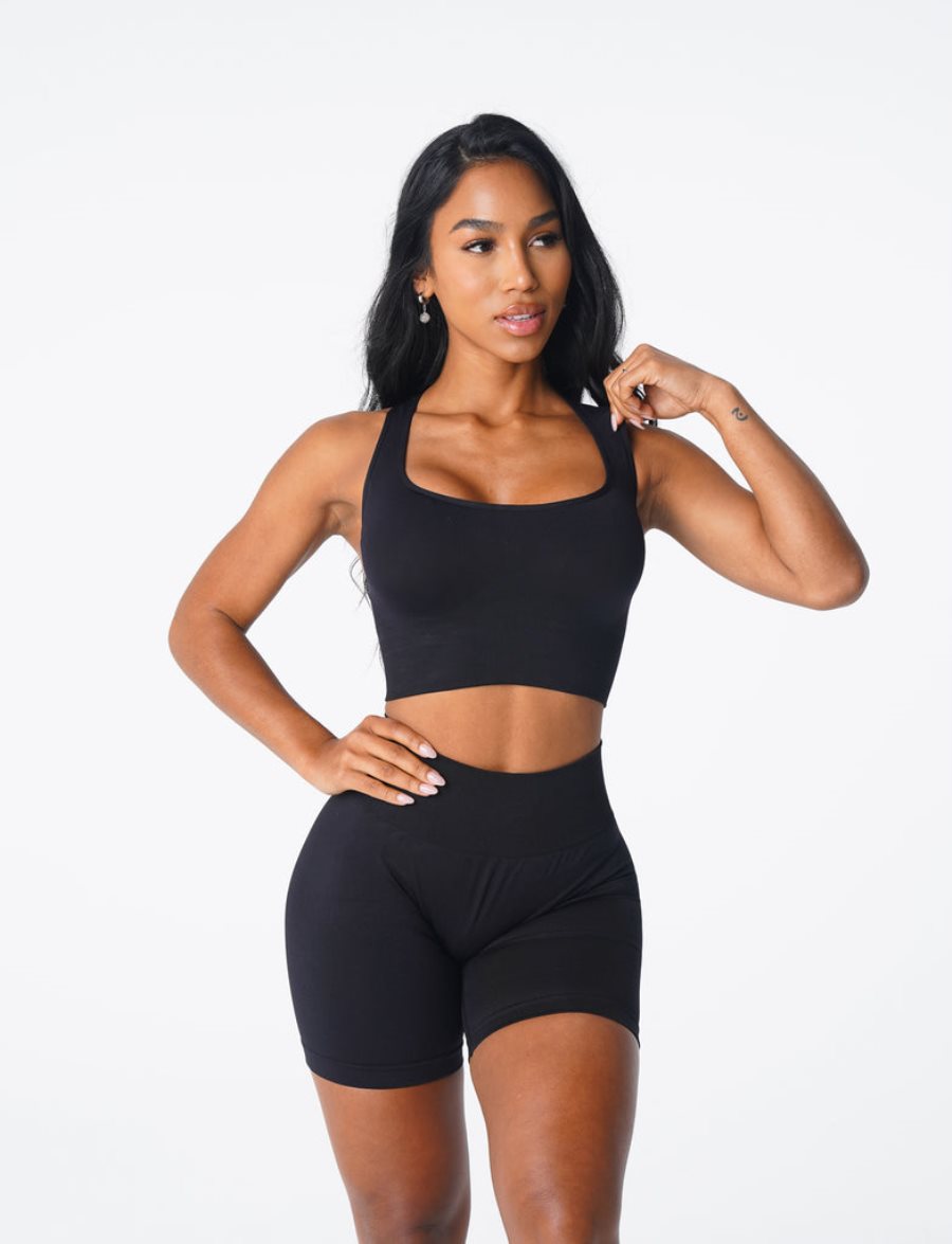 NVGTN Ignite Seamless Sport Bh Damen Schwarz Österreich | vuv5xeH3