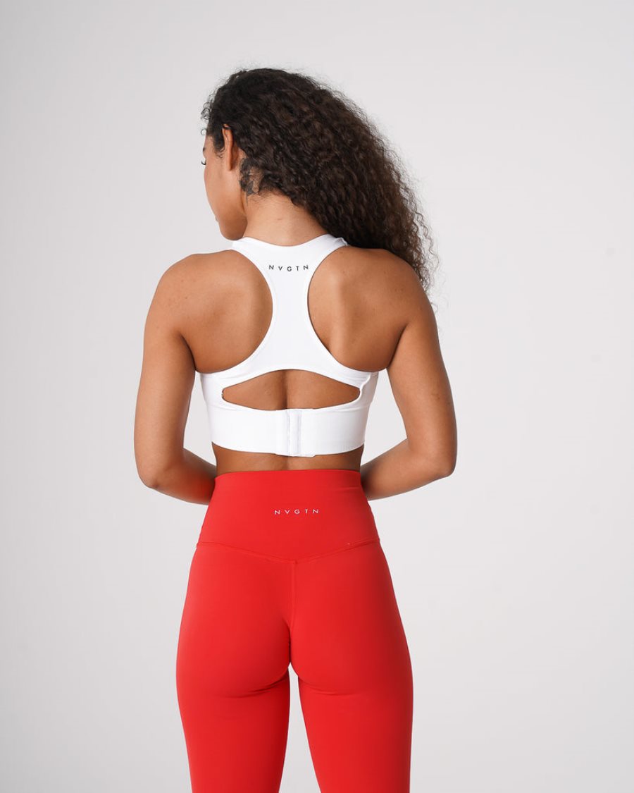 NVGTN Ignite Seamless Sport Bh Damen Weiß Österreich | 9E6RsH3v