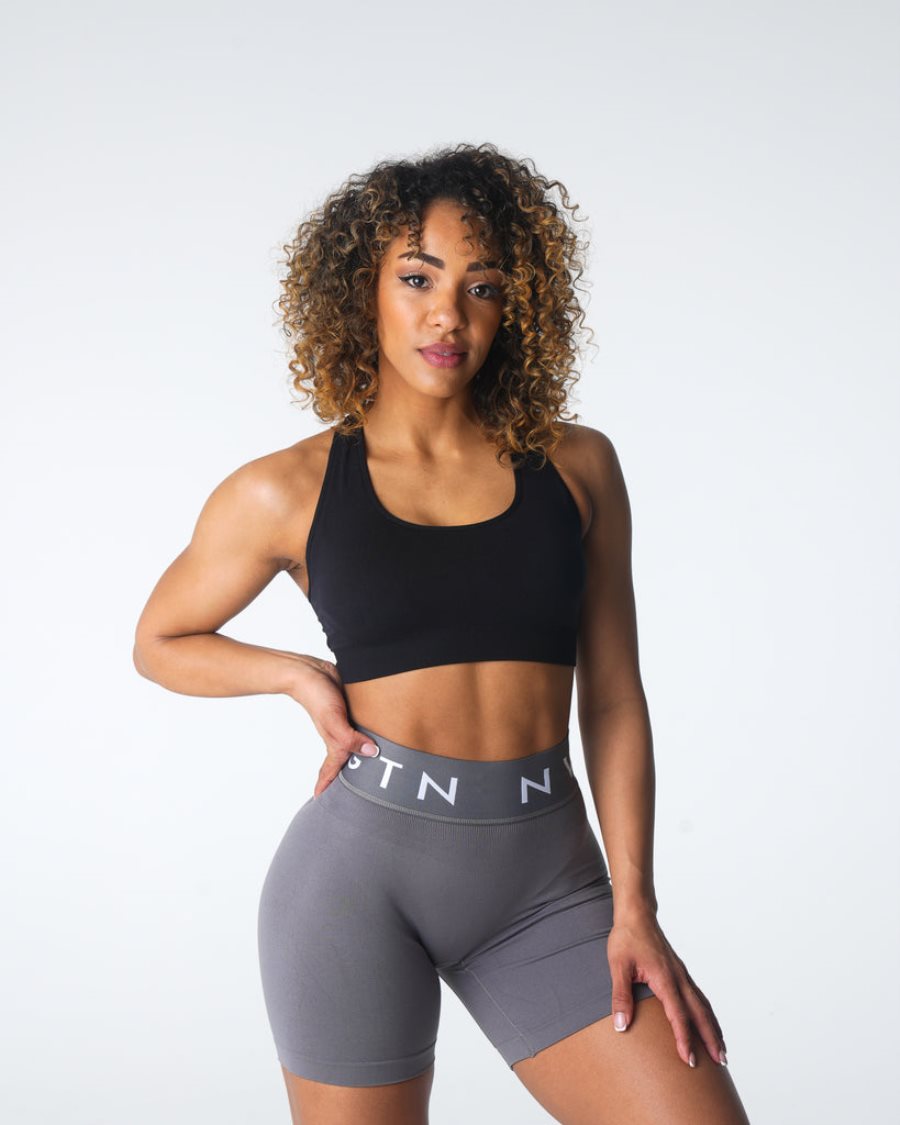 NVGTN Inspire Seamless Sport Bh Damen Schwarz Österreich | 4Pti8x7q