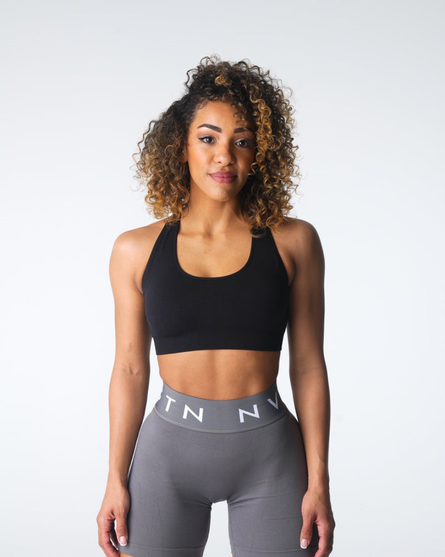 NVGTN Inspire Seamless Sport Bh Damen Schwarz Österreich | 4Pti8x7q