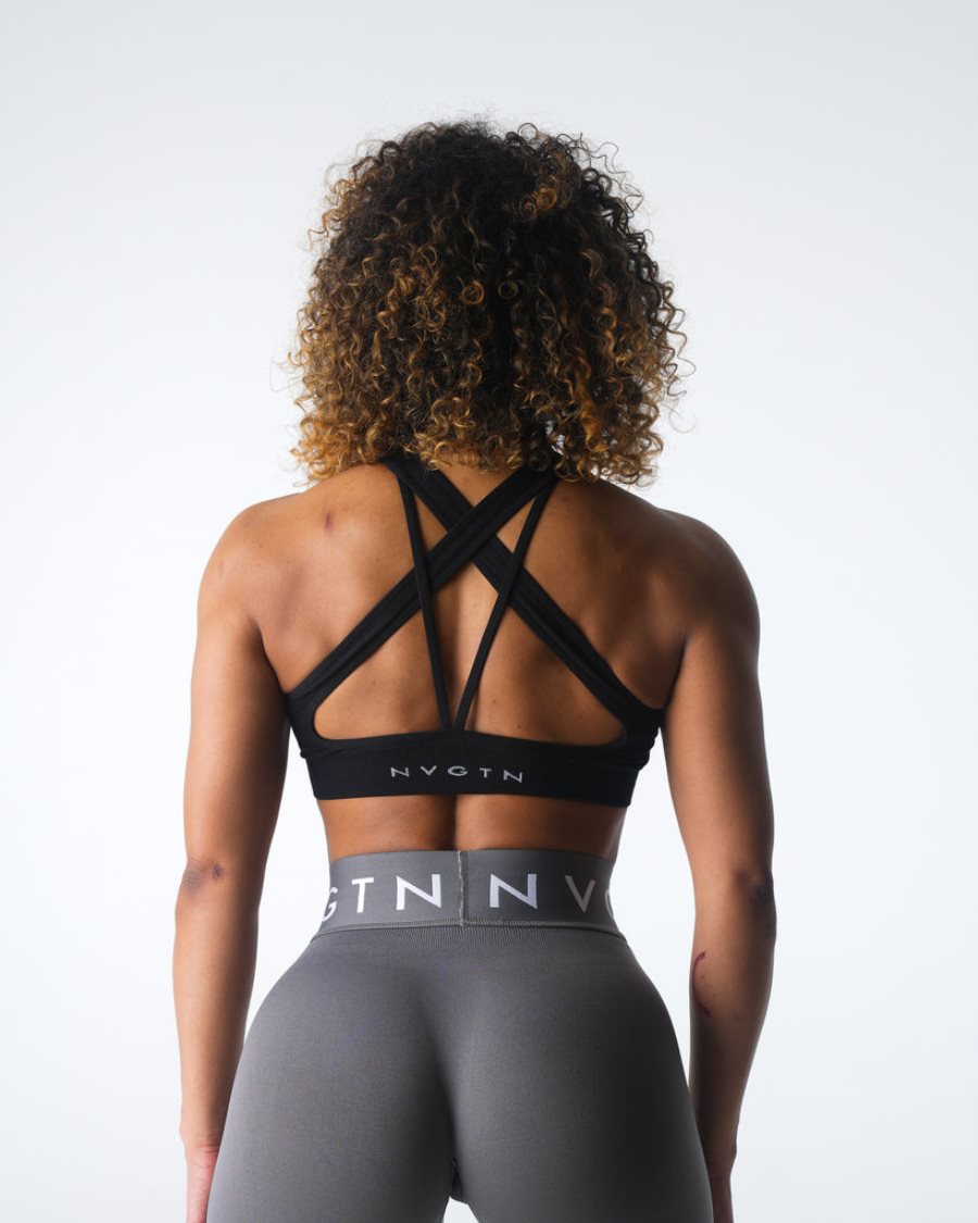 NVGTN Inspire Seamless Sport Bh Damen Schwarz Österreich | 4Pti8x7q