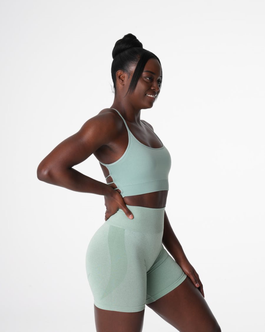 NVGTN Invincible Seamless Sport Bh Damen Grün Österreich | LWWNBTl5