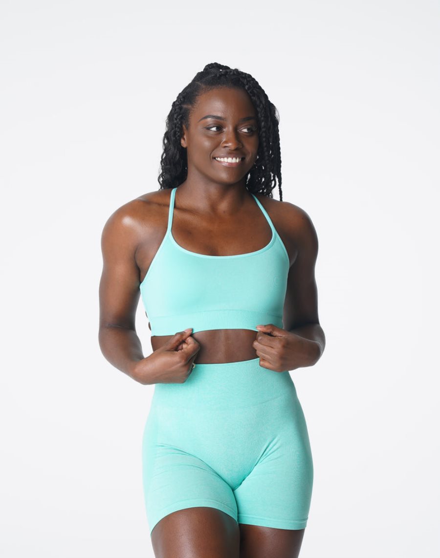 NVGTN Invincible Seamless Sport Bh Damen Mintfarben Österreich | RZjUORKa