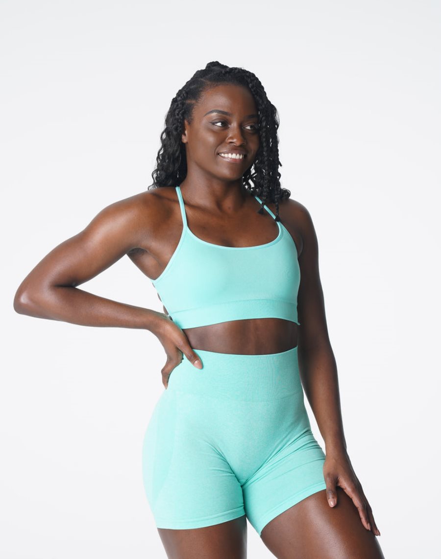 NVGTN Invincible Seamless Sport Bh Damen Mintfarben Österreich | RZjUORKa