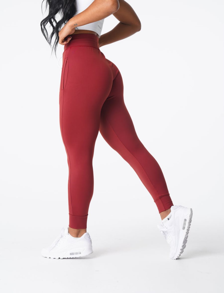 NVGTN Joggers Jogginghose Damen Lila Rot Österreich | YMhfY2O4