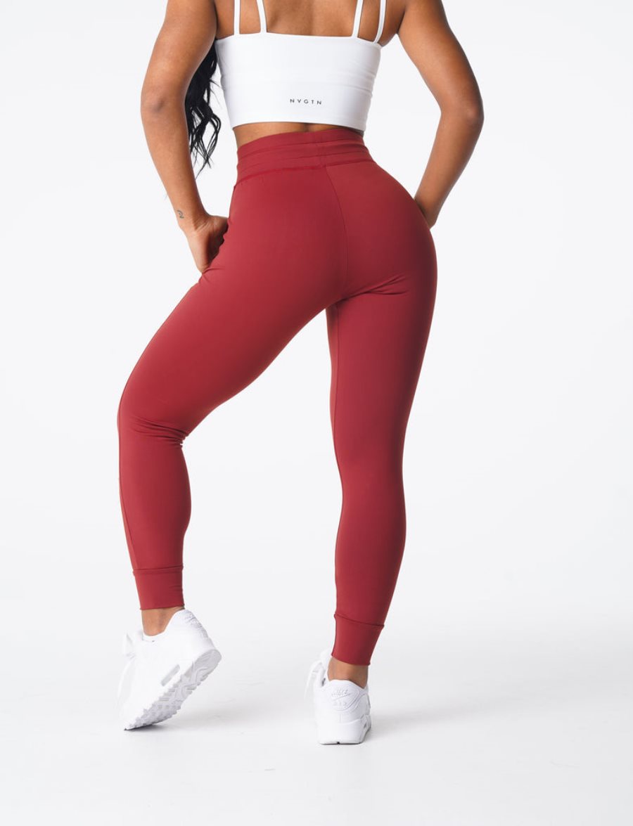 NVGTN Joggers Jogginghose Damen Lila Rot Österreich | YMhfY2O4