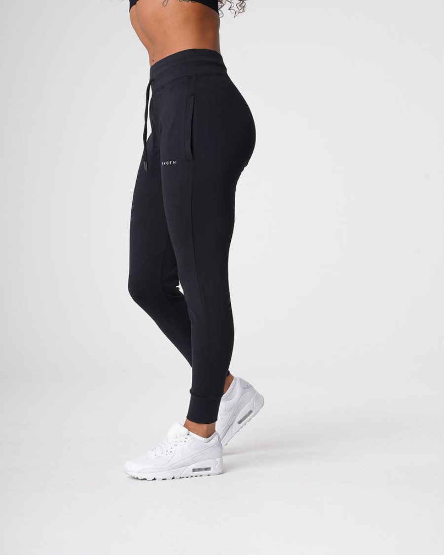 NVGTN Joggers Jogginghose Damen Schwarz Österreich | s0oneL0X