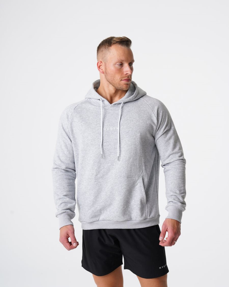 NVGTN Lounge Hoodie Herren Grau Österreich | V7mcznxM