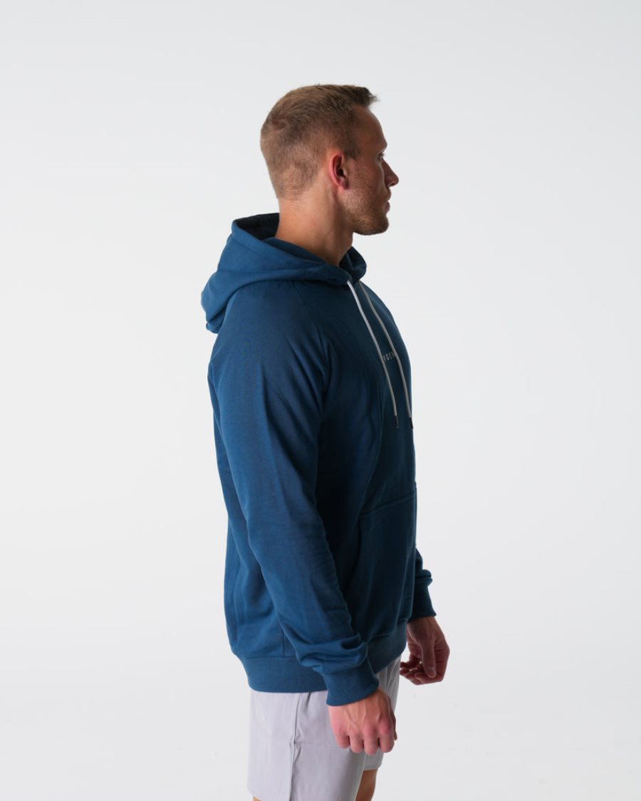 NVGTN Lounge Hoodie Herren Navy Österreich | YrOIBDDA