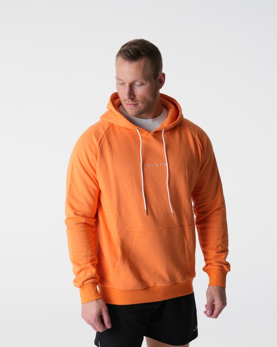 NVGTN Lounge Hoodie Herren Orange Österreich | lUfr5Rmk