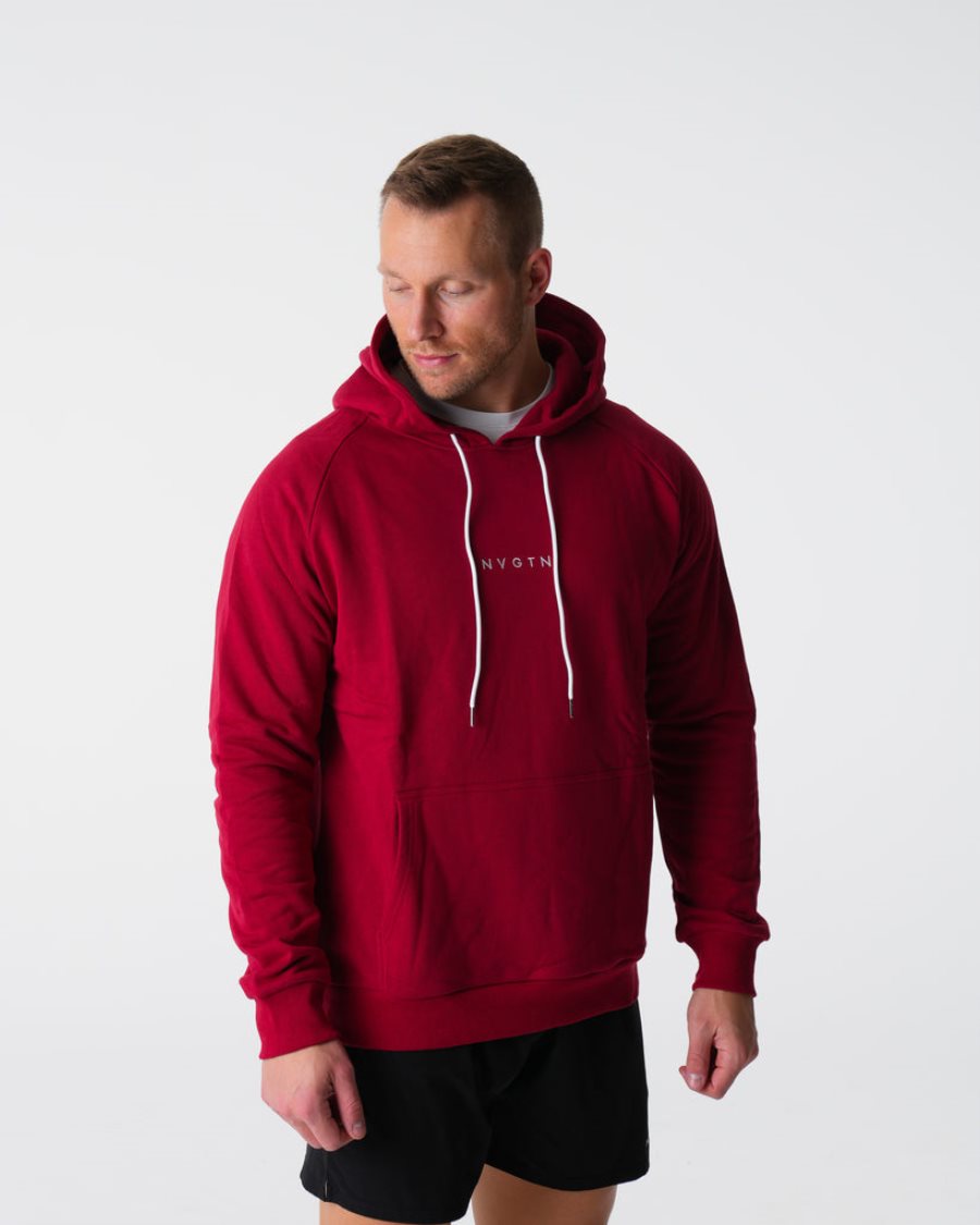 NVGTN Lounge Hoodie Herren Rosa Österreich | ujye1d1P