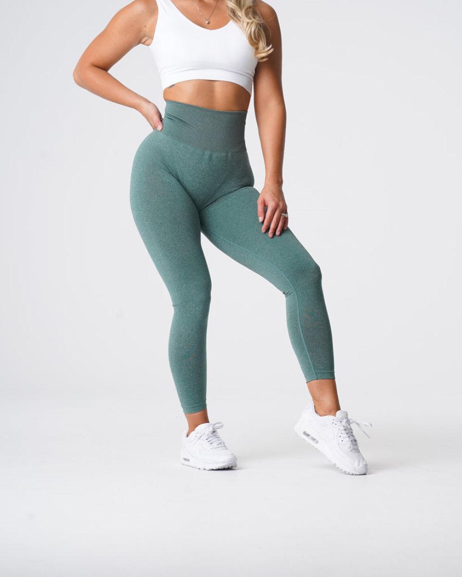 NVGTN NV Seamless Leggings Damen Grün Österreich | Nvwan24r