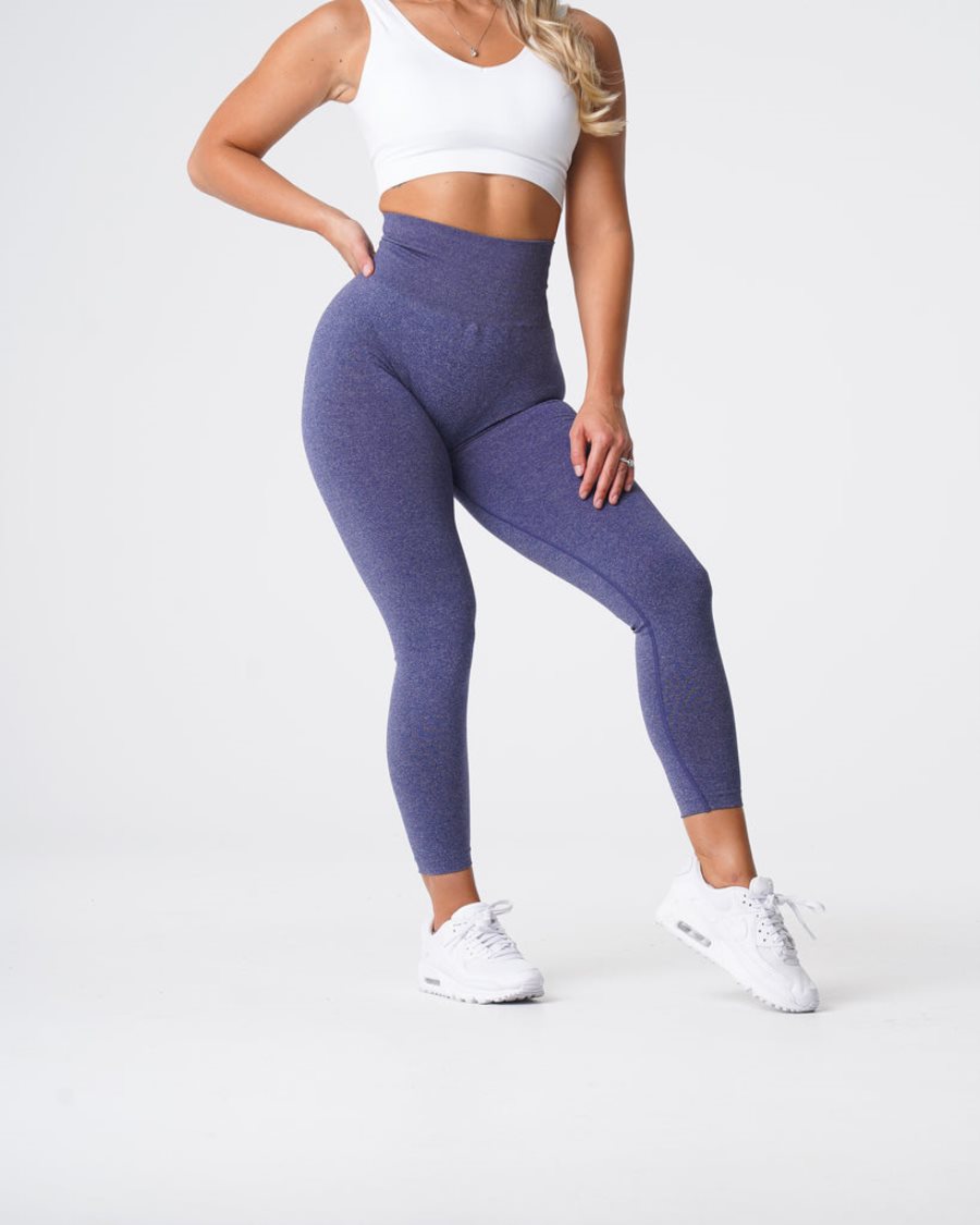 NVGTN NV Seamless Leggings Damen Indigo Österreich | 3btWpOx8