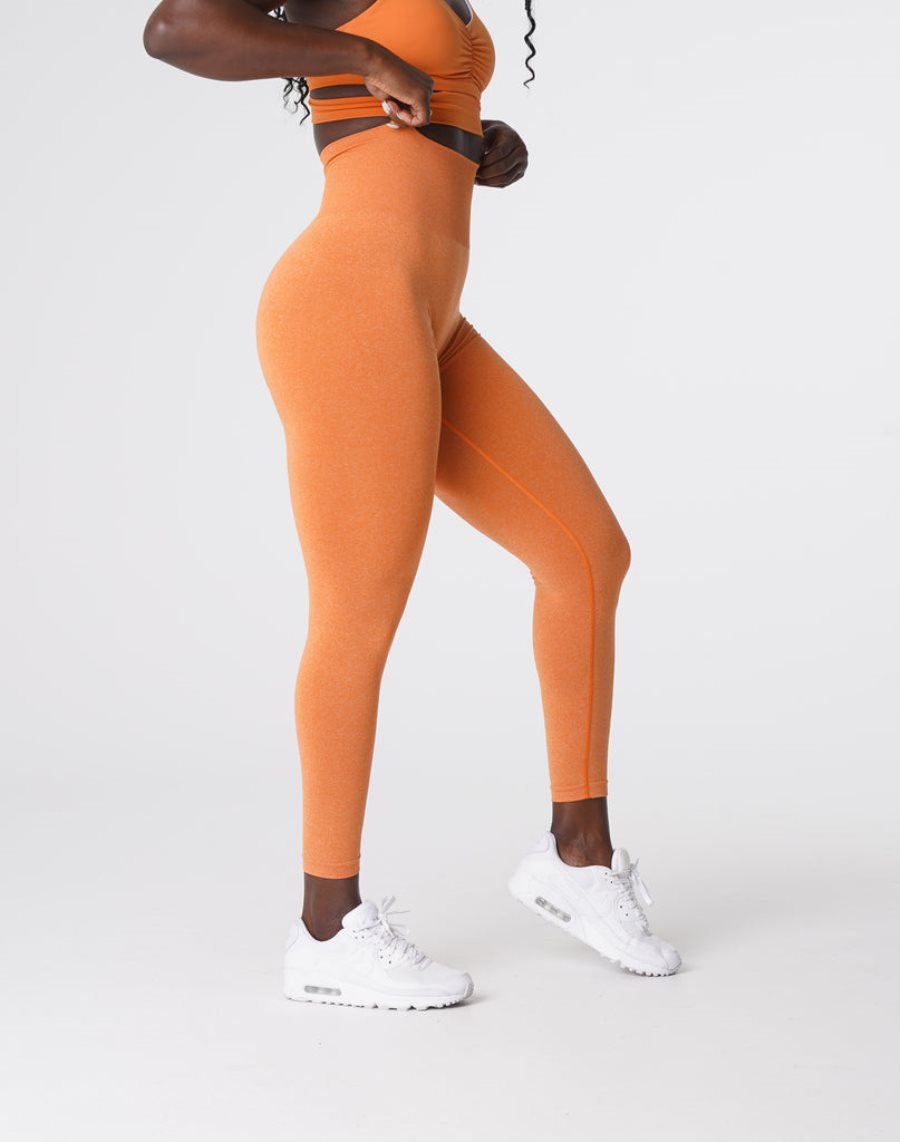 NVGTN NV Seamless Leggings Damen Orange Österreich | xwrVIngH