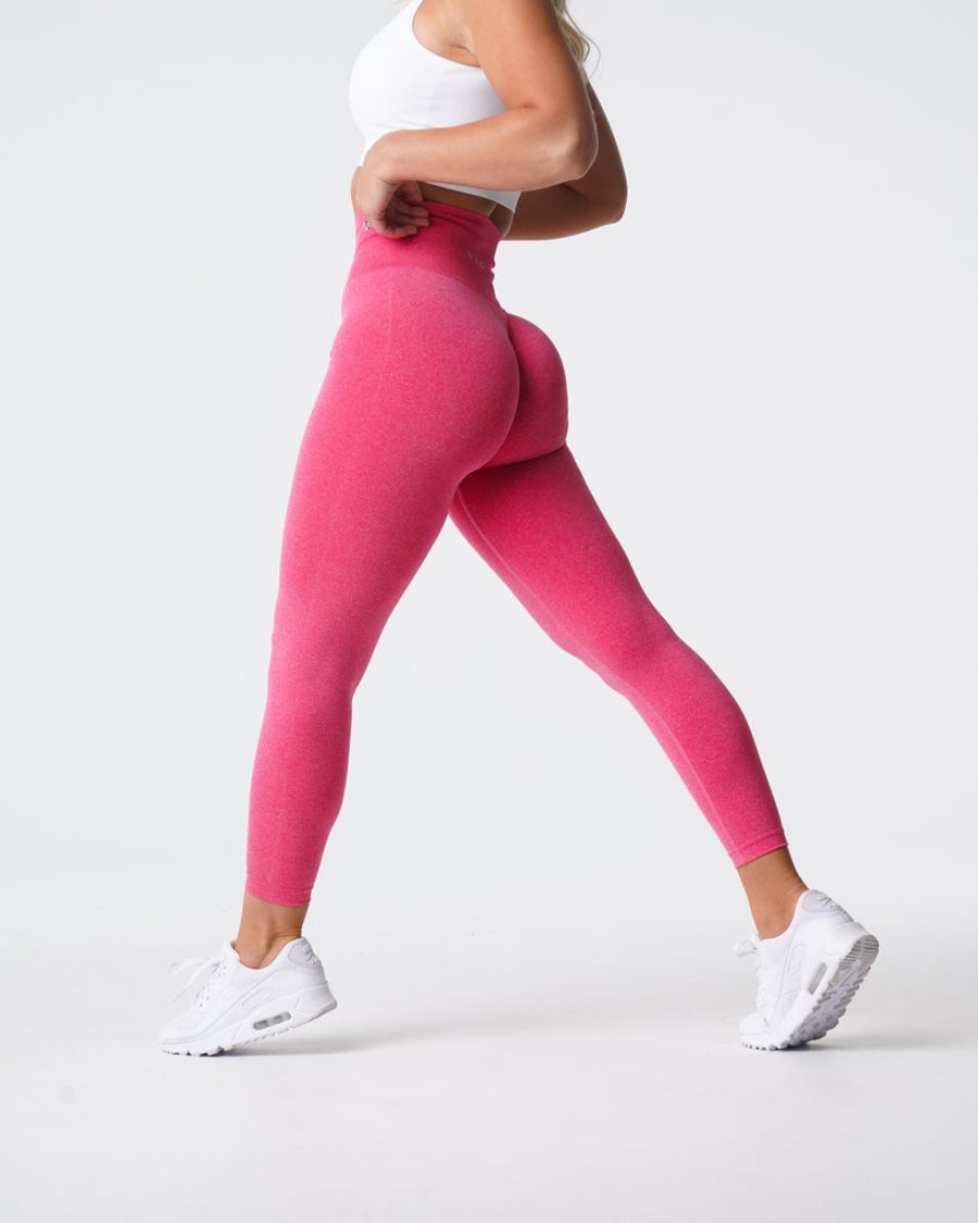 NVGTN NV Seamless Leggings Damen Rosa Österreich | AZVOdLZo