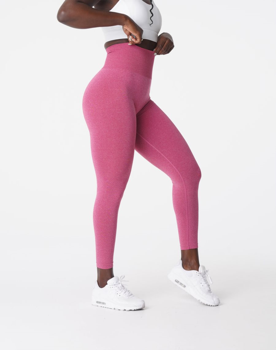 NVGTN NV Seamless Leggings Damen Rosa Österreich | XkJBQBPs