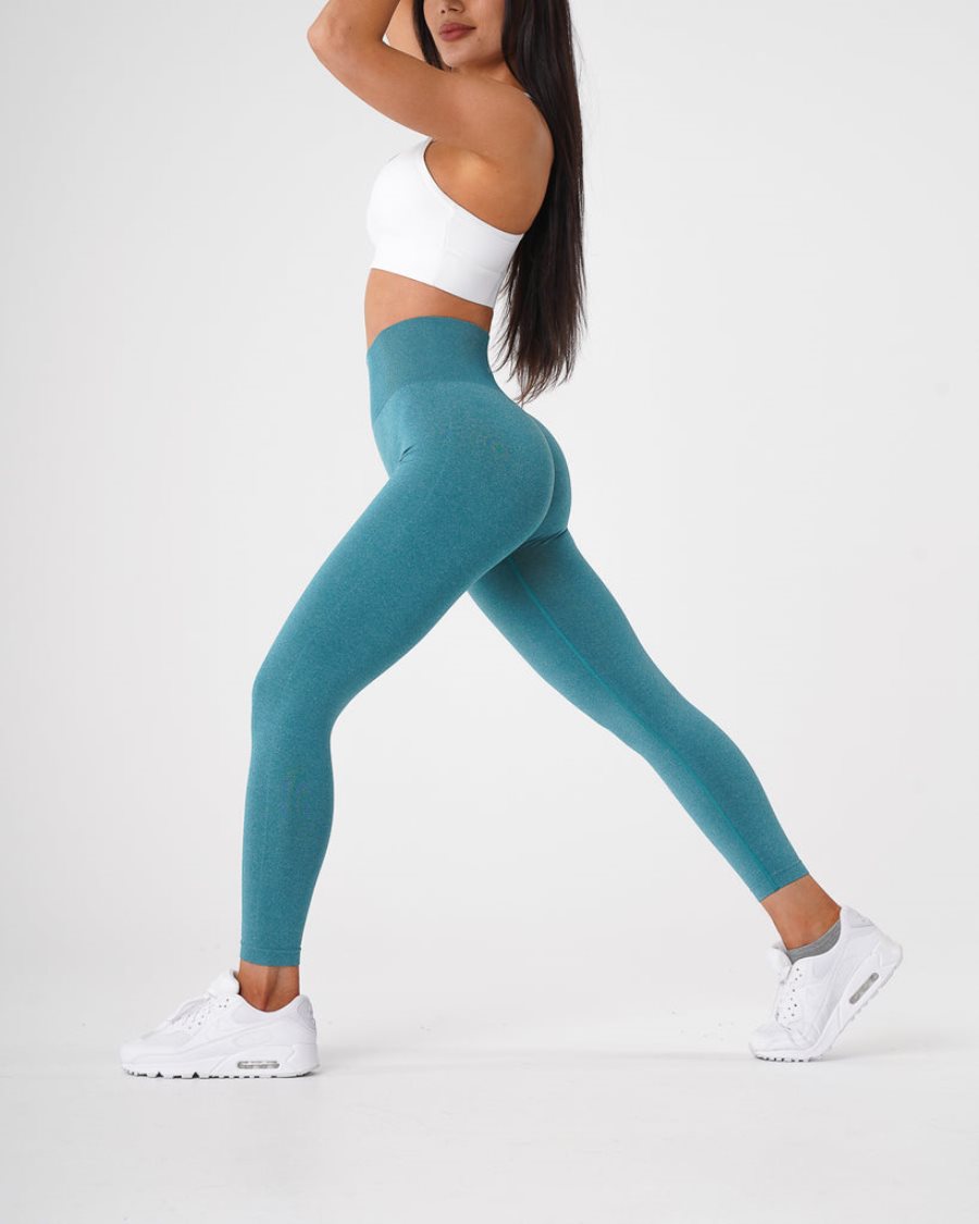 NVGTN NV Seamless Leggings Damen Türkis Österreich | SQWjVrrg