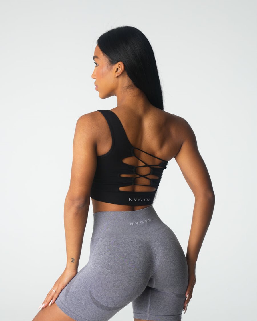 NVGTN Passion Seamless Sport Bh Damen Schwarz Österreich | MtBVhTcZ