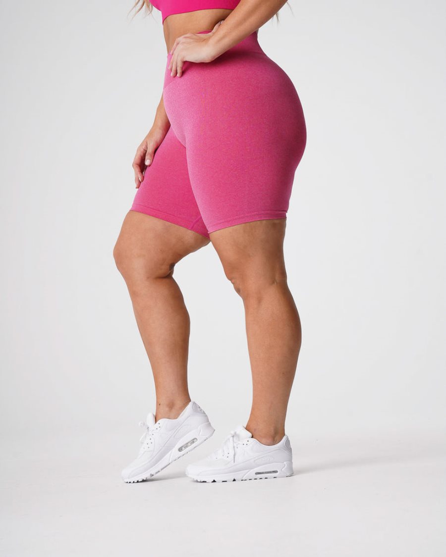 NVGTN Pro Seamless Kurze Hose Damen Fuchsie Österreich | i1enaJyx