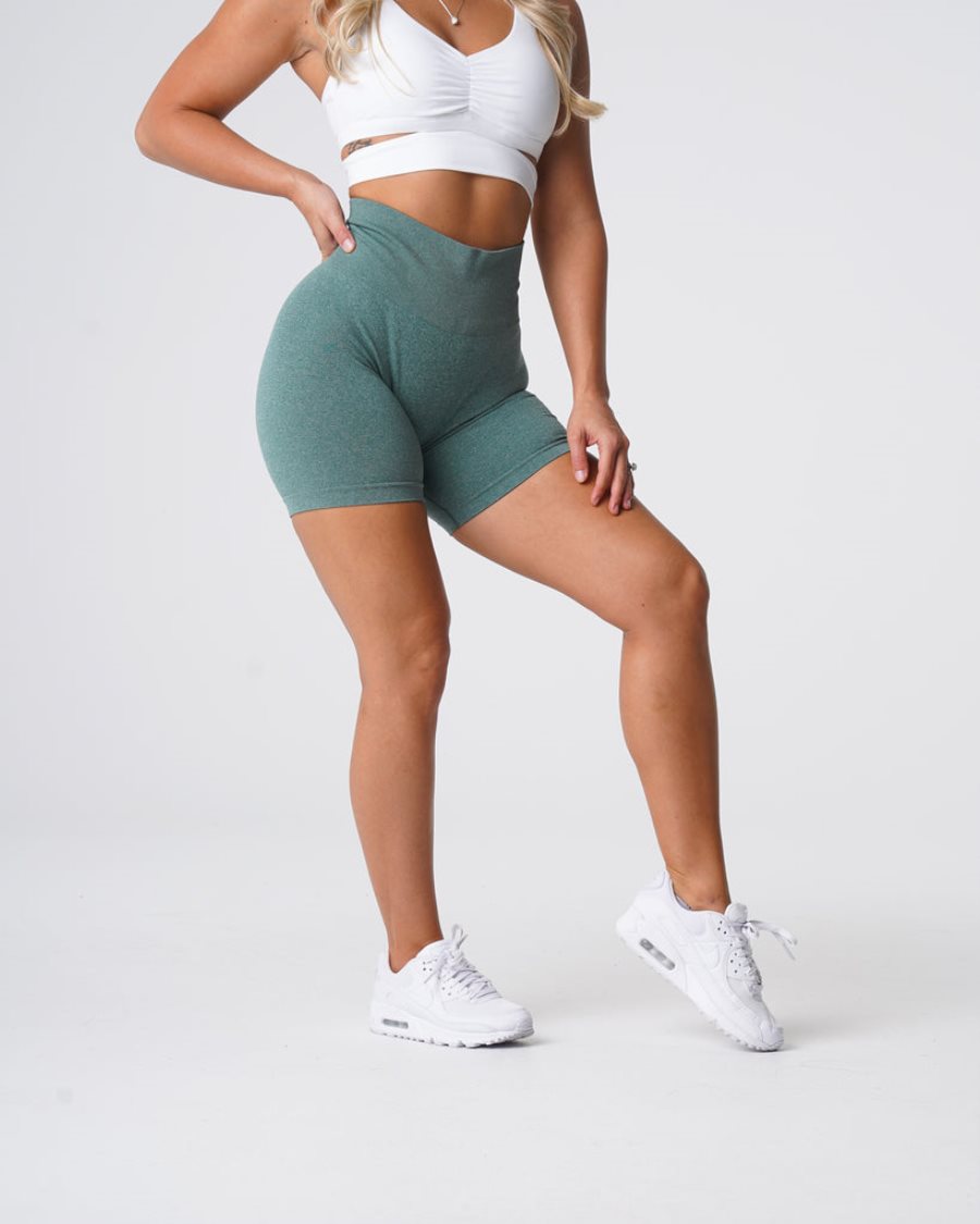 NVGTN Pro Seamless Kurze Hose Damen Grün Österreich | LzNT2AMJ